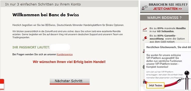 bdswiss 100 euro bonus