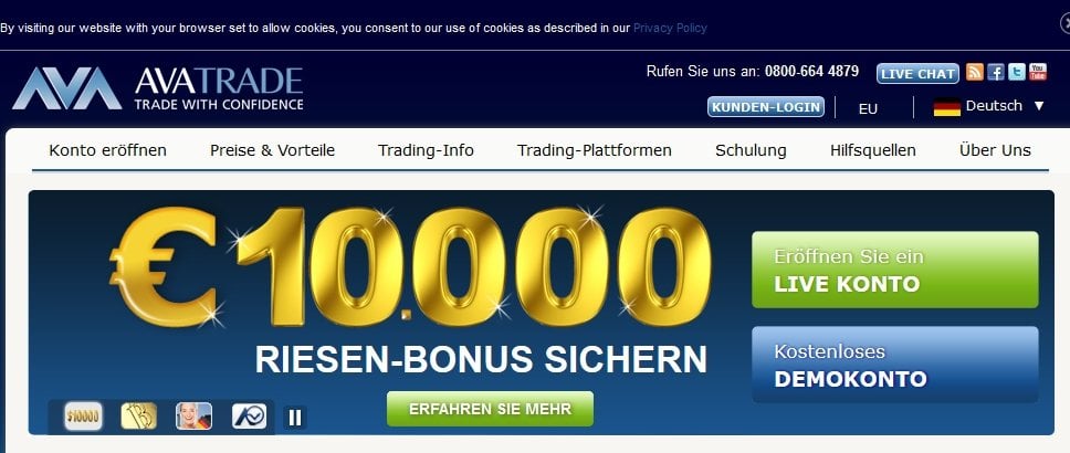 Die besten forex broker in deutschland