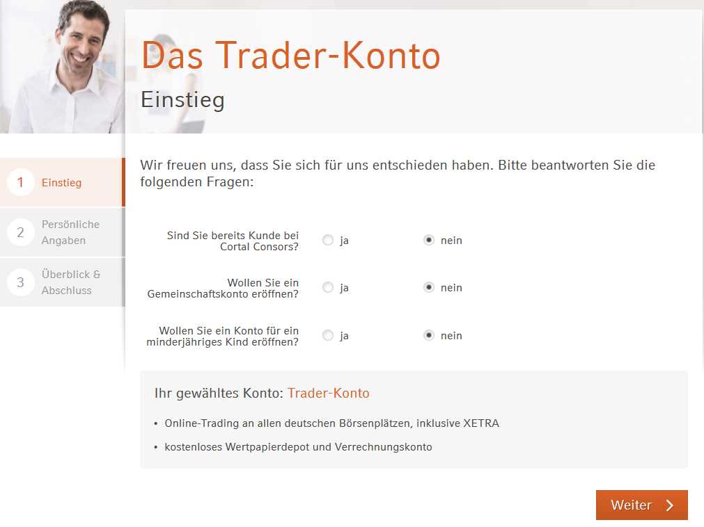 Consors Trader Konto