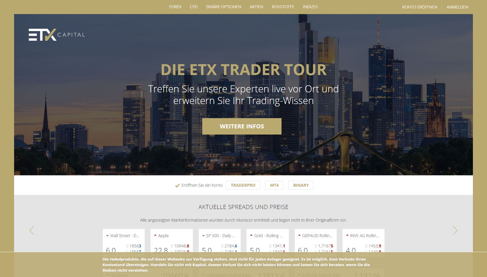 Etx forex