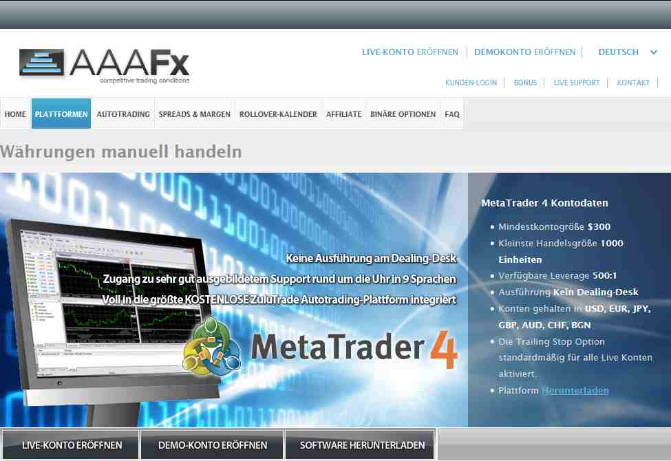 Aaafx forex broker
