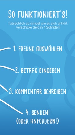 P2P Payment - Funktion Cringle