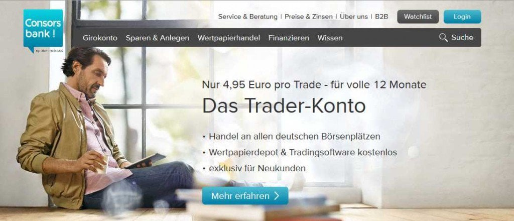 Aktien Broker Vergleich - Consors