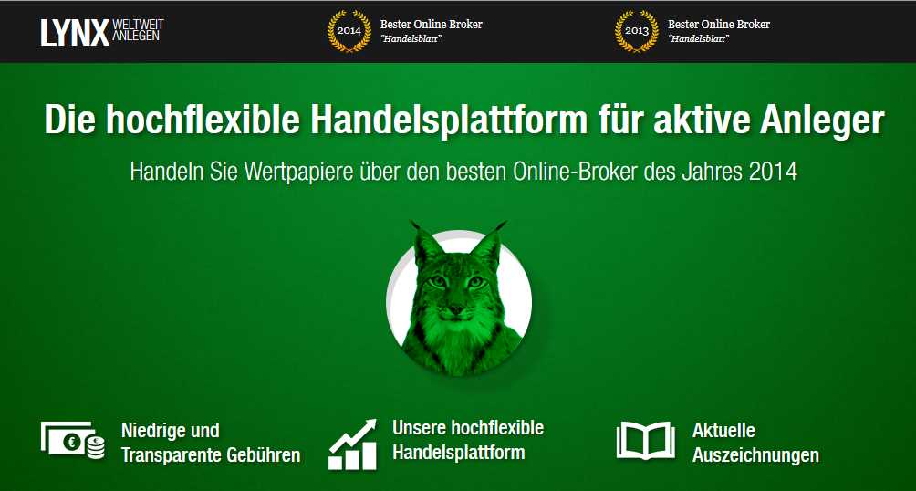 Aktien Broker Vergleich - Lynx