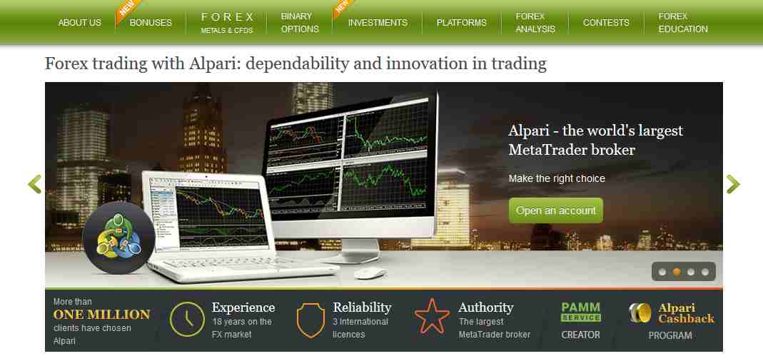 alpari forex trading review