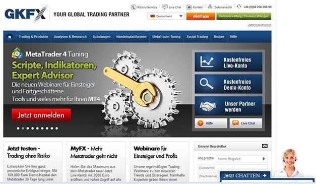 GKFX Erfahrungen – CFD & Forex Broker Testbericht