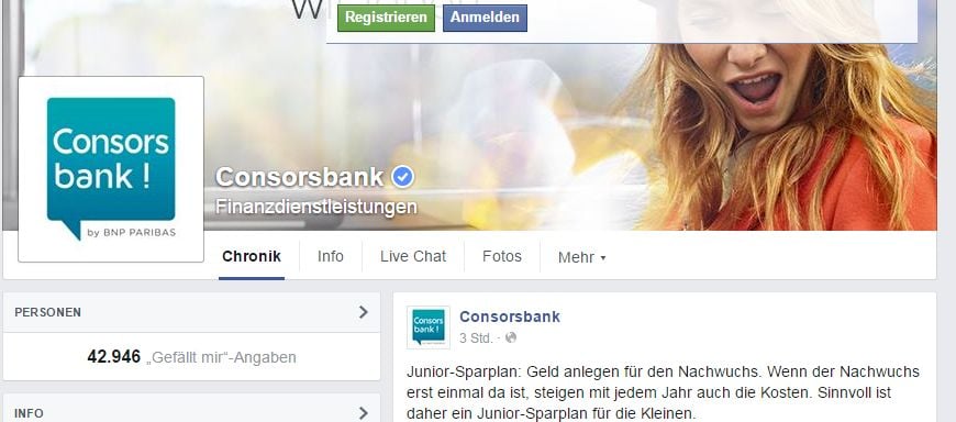 Consorsbank - Nürnberg - Finanzdienstleistungen I Facebook