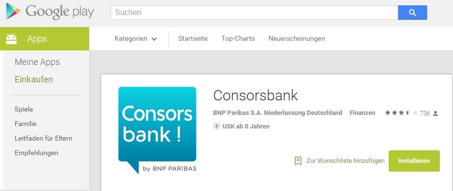 Consorsbank – Android-Apps auf Google Play