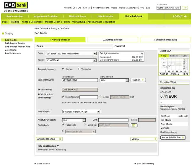 Dab Bank Erfahrungen 2021 Meinungen Mit Bewertung Im Test Deutschefxbroker