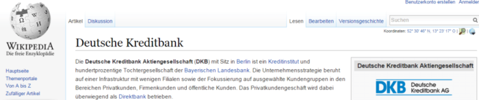 dkb auf wikipedia