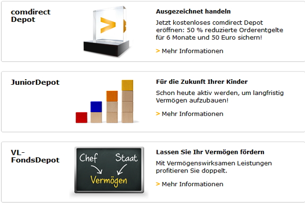 Comdirect CFD Handel: Welches Depot ist das richtige?