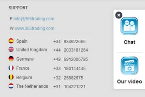 365trading Test: Support Hotline mit deutscher Rufnummer in deutscher Sprache!
