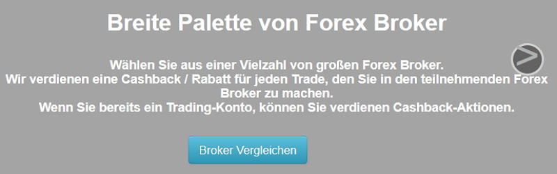 Cashbackforex mit Forex Ca$hback Rebate