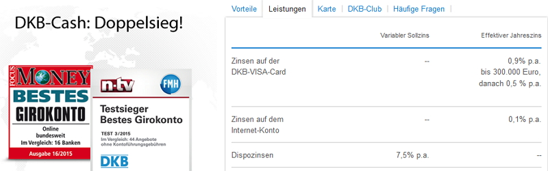 Girokonto der DKB