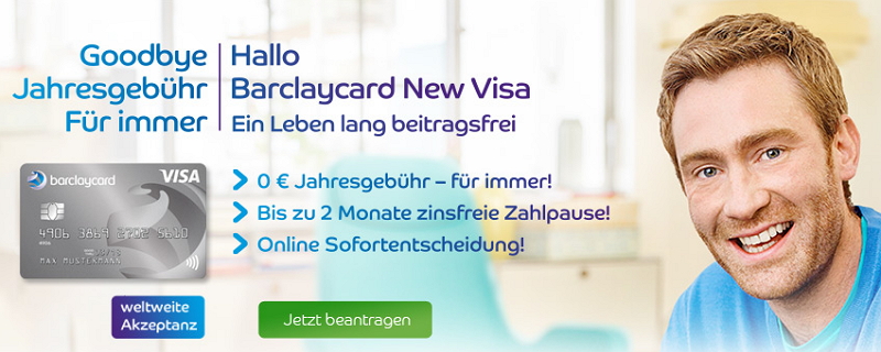 Studentenkreditkarte von Barclaycard