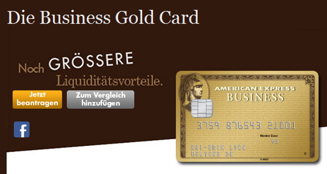 American Express Business Gold Card