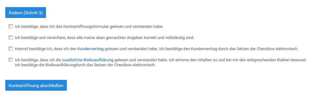 Sensus Capital Markets Erfahrungen - Online Formular 4