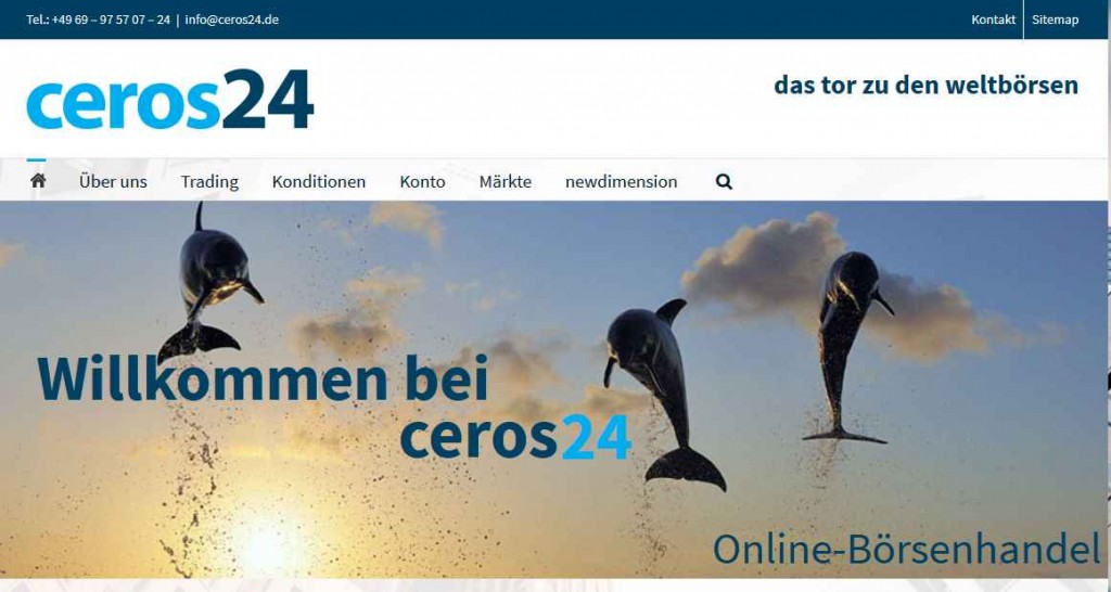 ceros24 Erfahrungen - Webseite