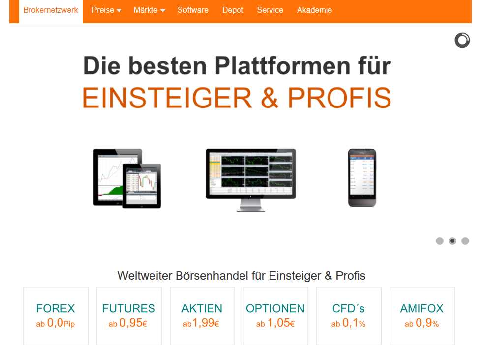 heavy-trader Erfahrungen - Webseite