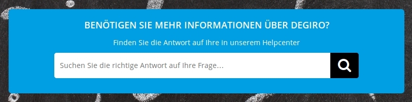 Degiro bietet einen umfassenden FAQ