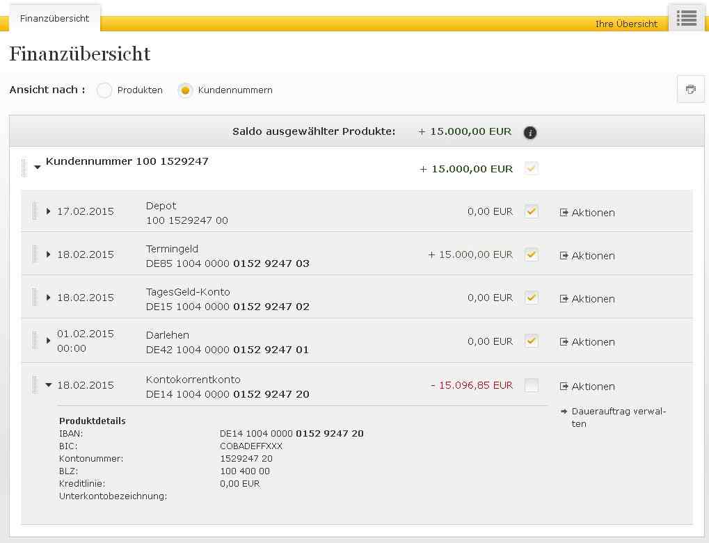 Buchungszeiten Commerzbank Online