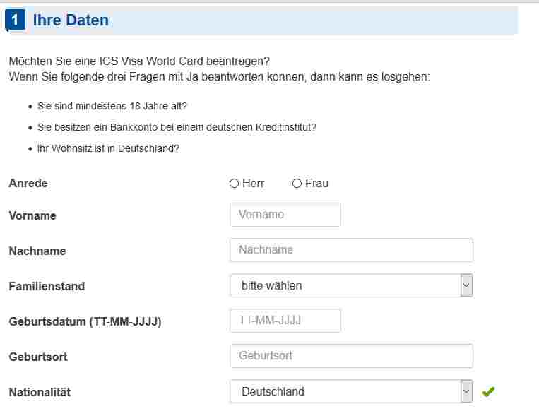 ICS Erfahrungen - Antrag