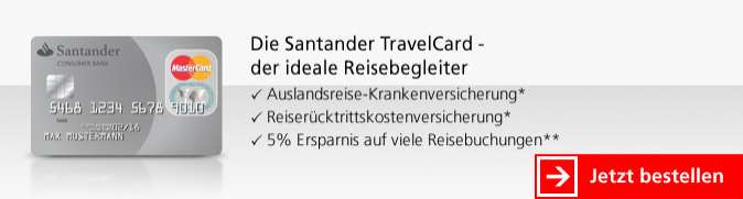 Santander Kreditkarten - Travelcard