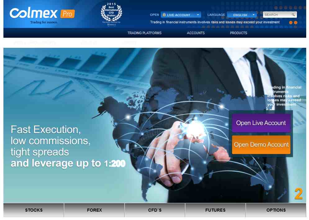 Colmex Erfahrungen - Webseite