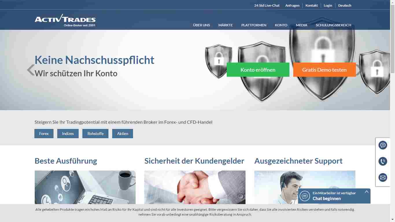Activtrades forex