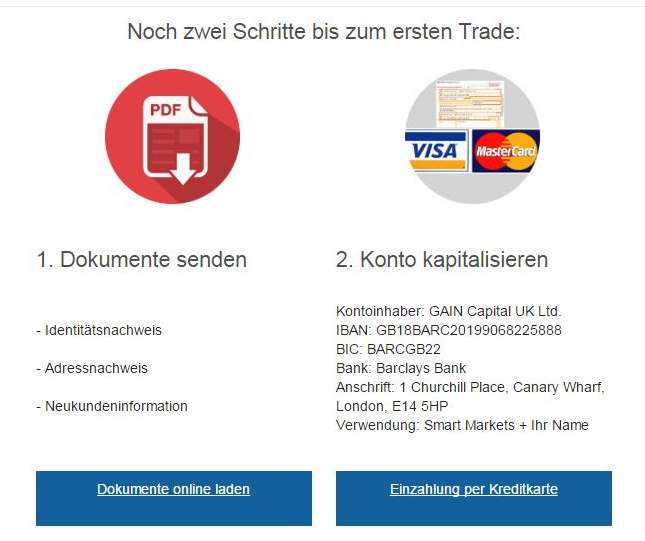 Smart Markets Erfahrungen - Identität