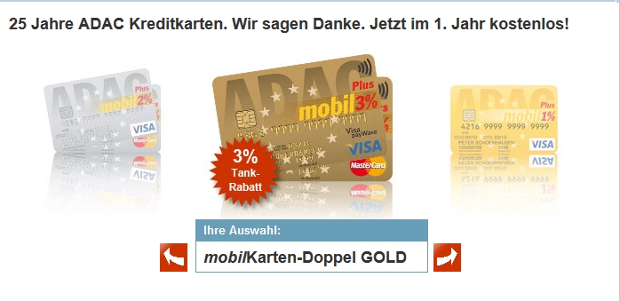 adac kreditkarte gold