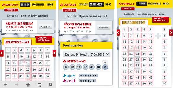 Lotto.de Erfahrungen - App