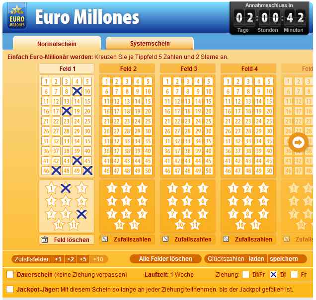 Tipp24 Erfahrungen - EuroMillions