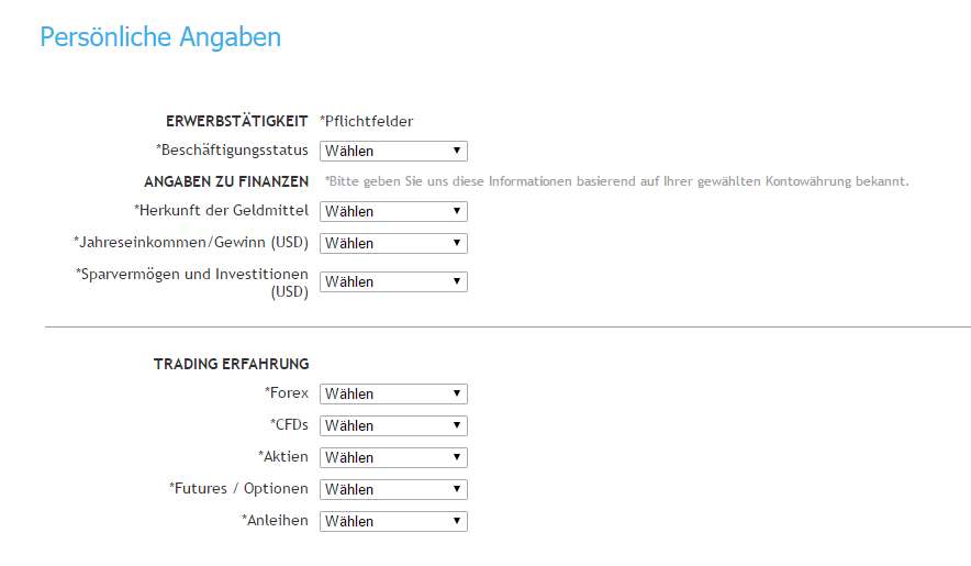 Blackwell Global Erfahrungen - Anmeldung 4