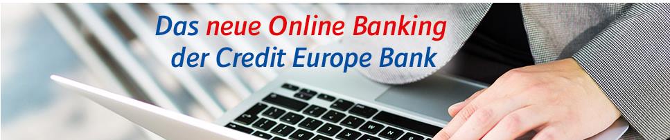 Credit Europe Festgeld - Online Bankiing
