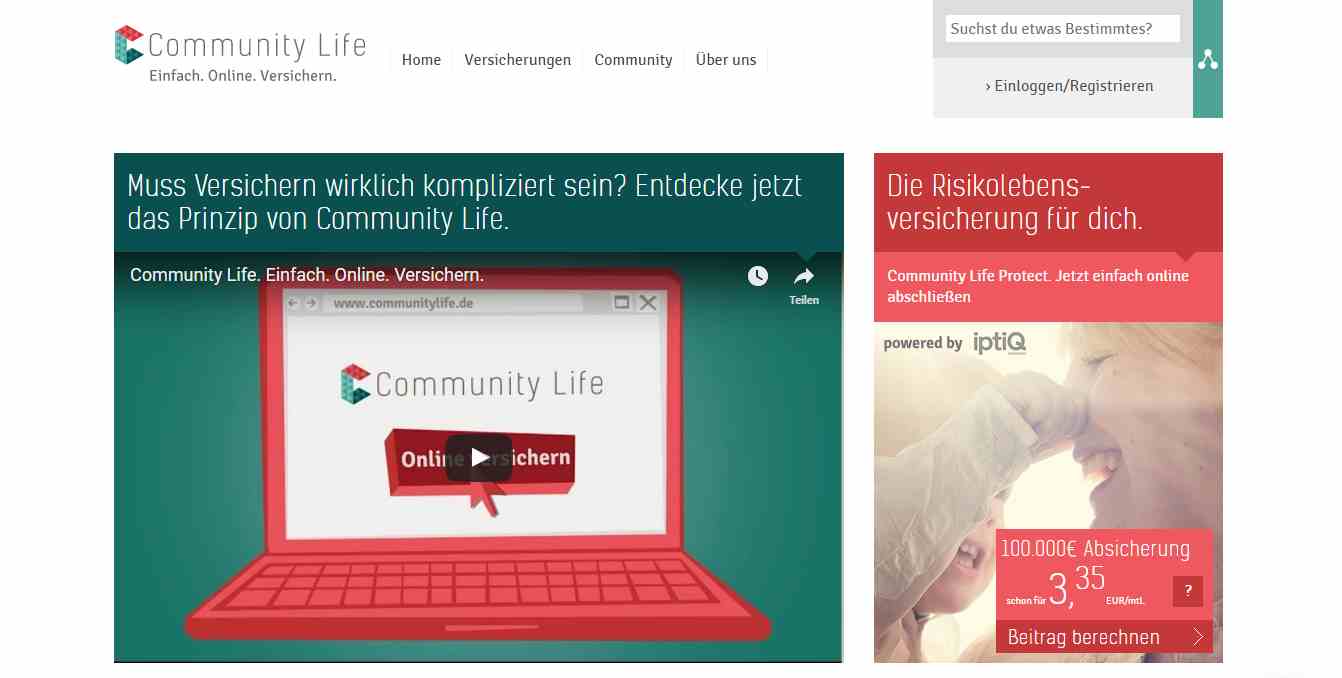 Community Life Erfahrungen - Header