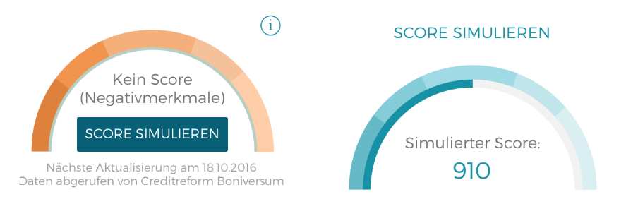 Bonify Erfahrungen - Simulierter Score