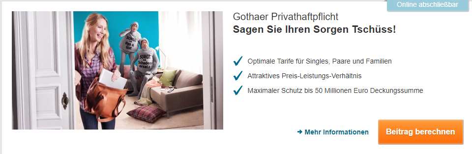 Gothaer Versicherung - Header