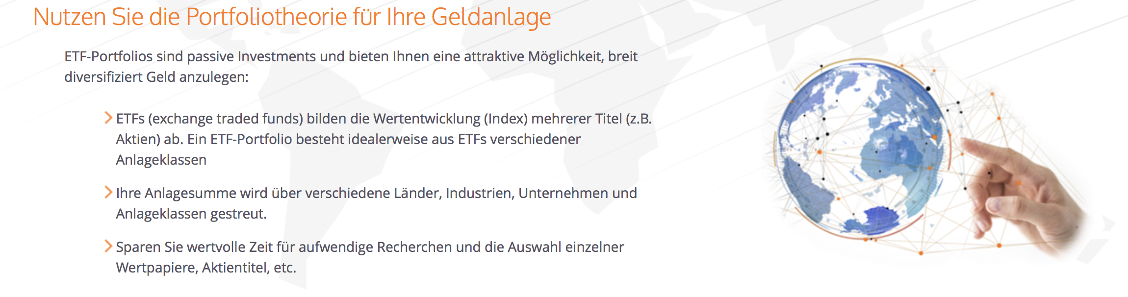 Anleger können die Portfoliotheorie von United Signals nutzen