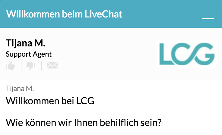 LCG Live-Chat