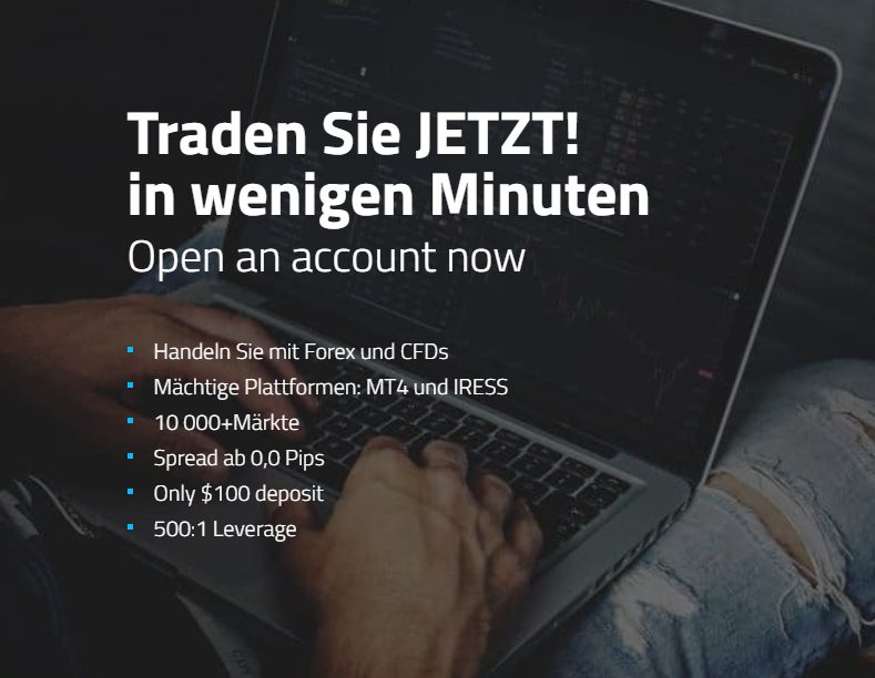 Eröffnen Sie in wenigen Minuten bei fpmarkets ein Konto