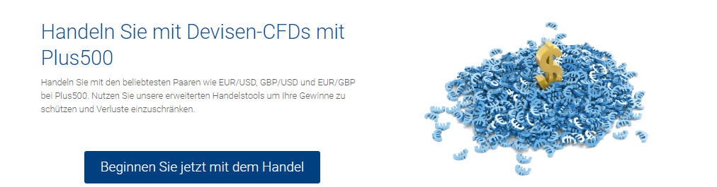 Handeln Sie Devisen-CFDs bei Plus500