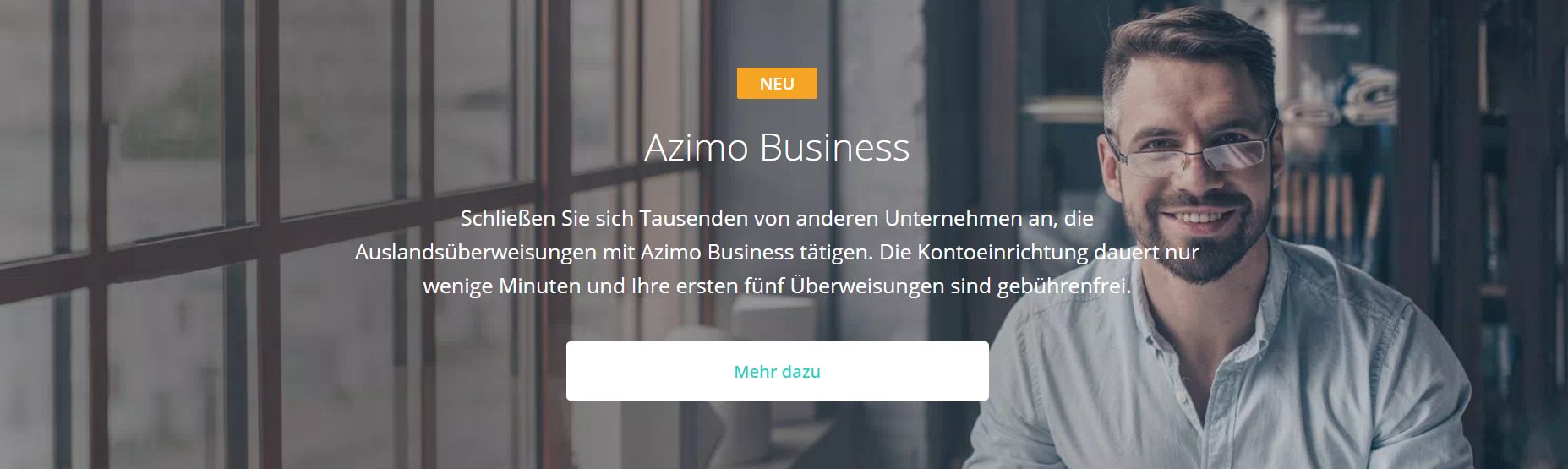 Azimo bietet auch für Unternehmen Lösungen an