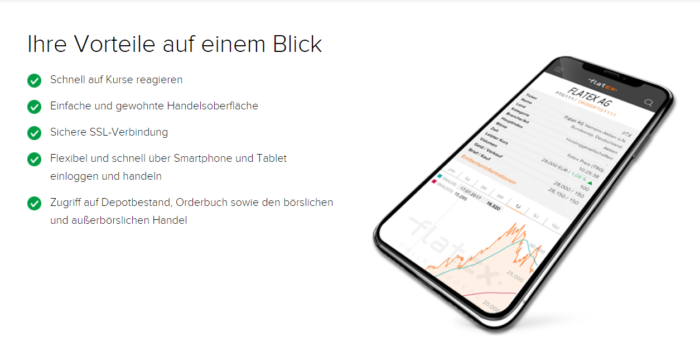 Flatex Mobile App Flatex Mobile App