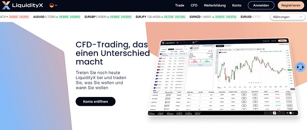 LiquidityX CFD Erfahrungen