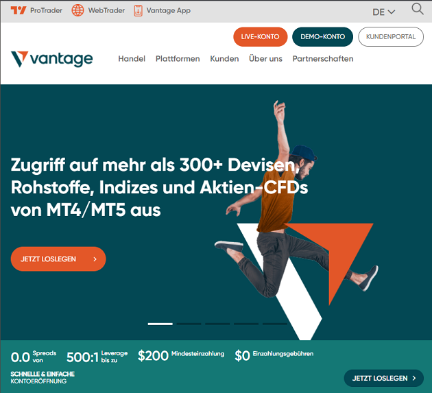 vantage erfahrungen fx